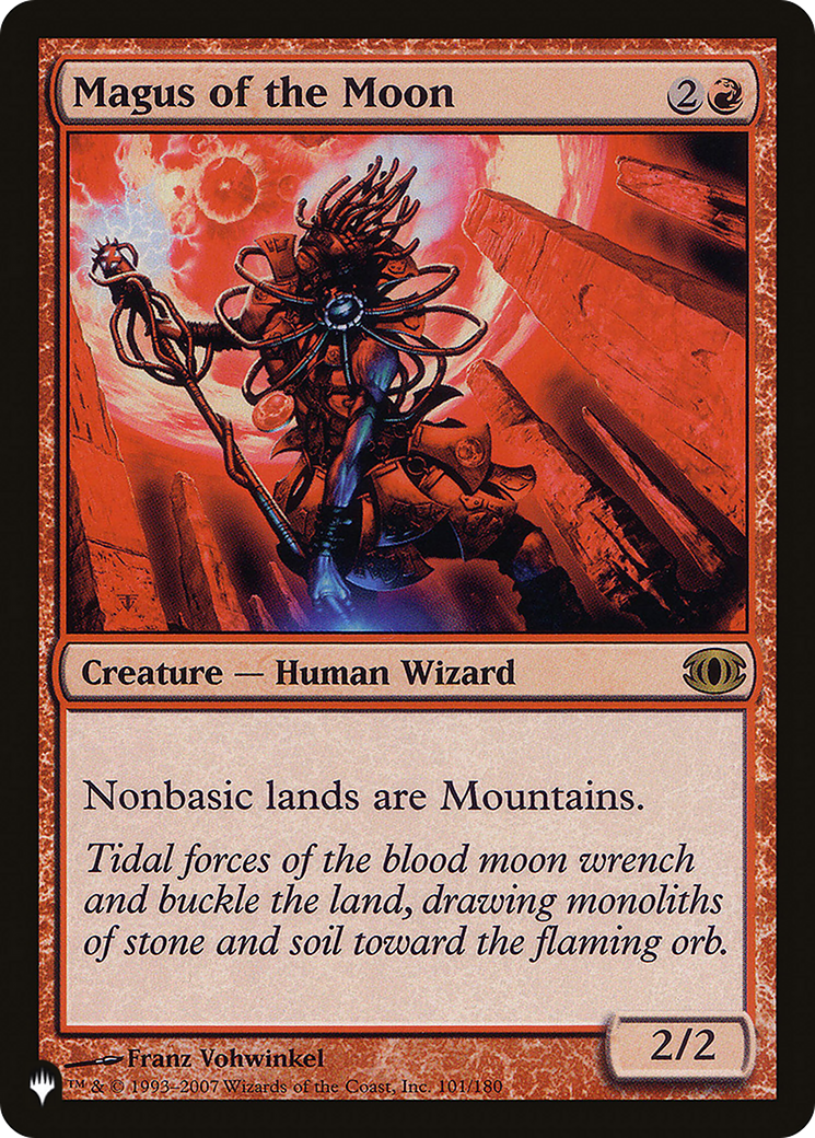 Magus of the Moon (PLIST-537) - The List - Premium MTG Single from Wizards of the Coast - Just $1.27! Shop now at Game Crave Tournament Store