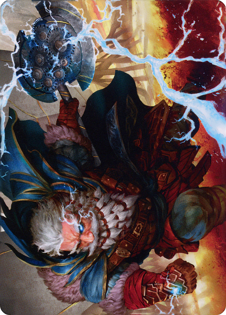 Electrostatic Infantry // Electrostatic Infantry (ADMU-030) - Dominaria United Art Series (Borderless) Foil - Premium MTG Single from Wizards of the Coast - Just $0! Shop now at Game Crave Tournament Store