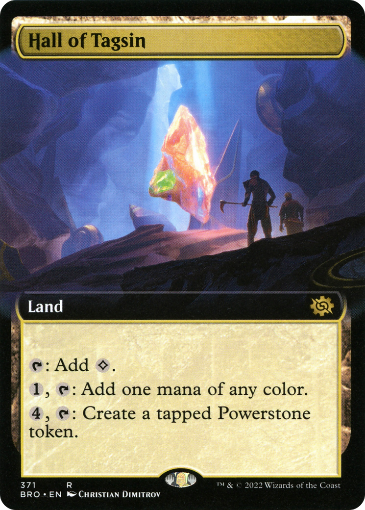 Hall of Tagsin (BRO-371) - The Brothers' War: (Extended Art) Foil - Premium MTG Single from Wizards of the Coast - Just $0.13! Shop now at Game Crave Tournament Store