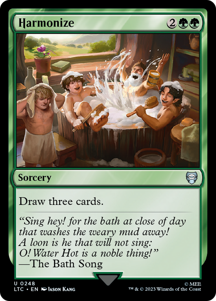 Harmonize (LTC-248) - Tales of Middle-earth Commander - Premium MTG Single from Wizards of the Coast - Just $0.08! Shop now at Game Crave Tournament Store