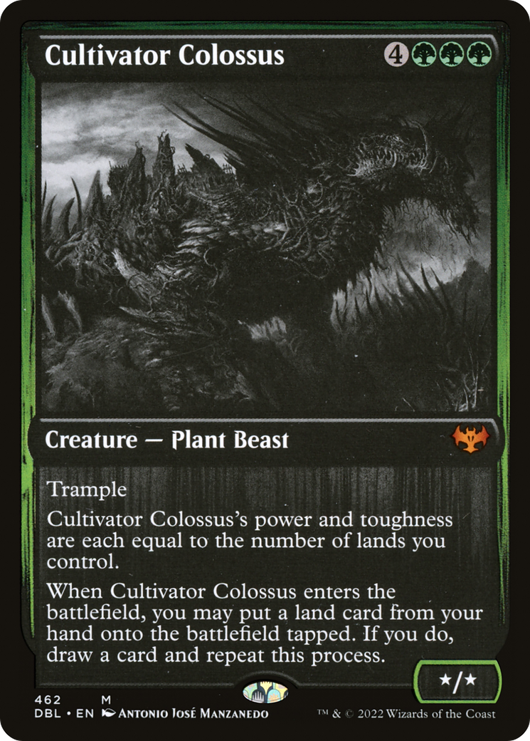 Cultivator Colossus (DBL-462) - Innistrad: Double Feature Foil - Premium MTG Single from Wizards of the Coast - Just $8.68! Shop now at Game Crave Tournament Store