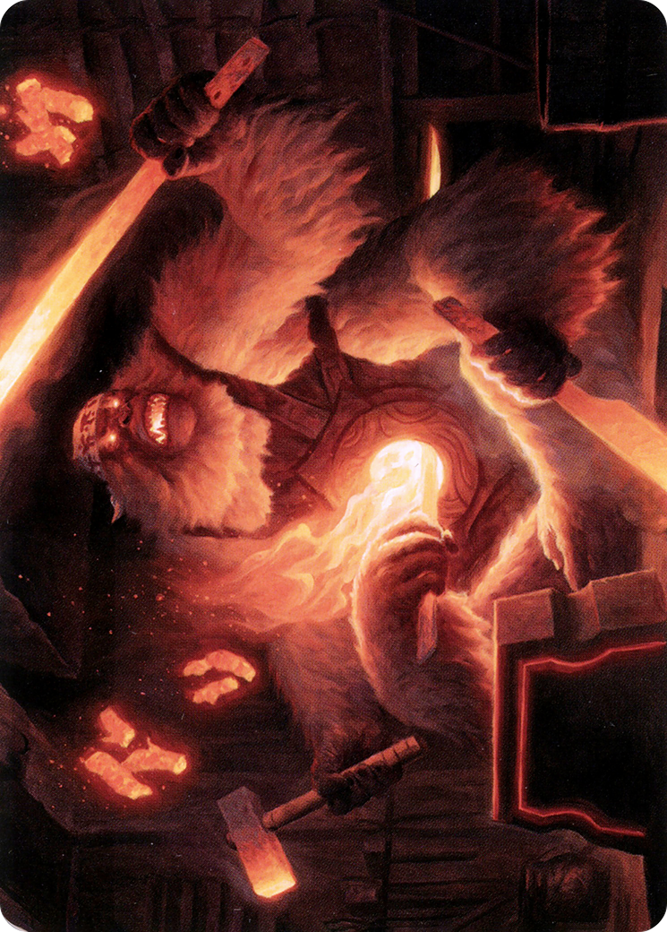 Kami of Industry // Kami of Industry (ANEO-017) - Neon Dynasty Art Series (Borderless) Foil - Premium MTG Single from Wizards of the Coast - Just $0! Shop now at Game Crave Tournament Store