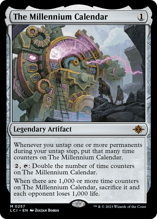 The Millennium Calendar (LCI-257) - The Lost Caverns of Ixalan Foil - Premium MTG Single from Wizards of the Coast - Just $0.40! Shop now at Game Crave Tournament Store