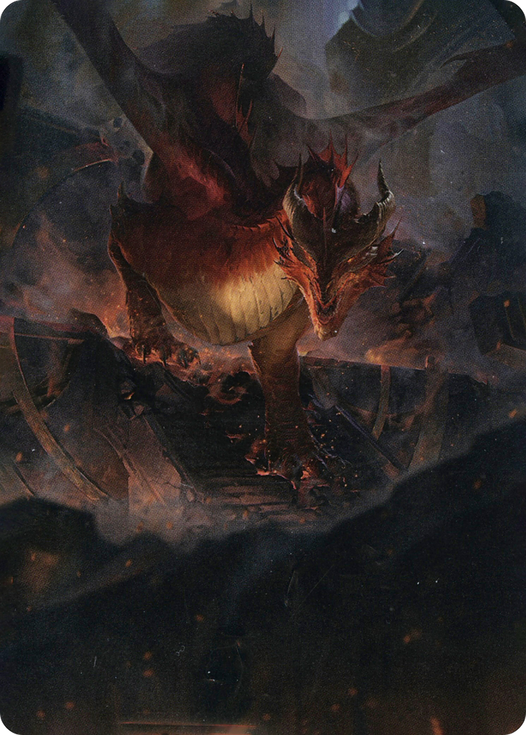 Red Dragon // Red Dragon (AAFR-081) - Adventures in the Forgotten Realms Art Series (Borderless) - Premium MTG Single from Wizards of the Coast - Just $0! Shop now at Game Crave Tournament Store