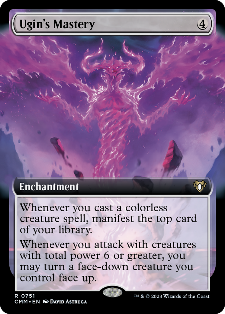 Ugin's Mastery (CMM-751) - Commander Masters: (Extended Art) Foil - Premium MTG Single from Wizards of the Coast - Just $0.45! Shop now at Game Crave Tournament Store