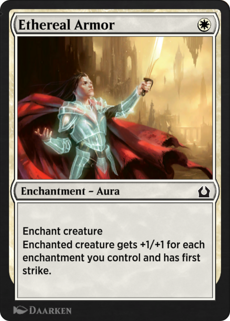 Ethereal Armor (EA2-007) - Explorer Anthology 2 - Premium MTG Single from Wizards of the Coast - Just $0! Shop now at Game Crave Tournament Store