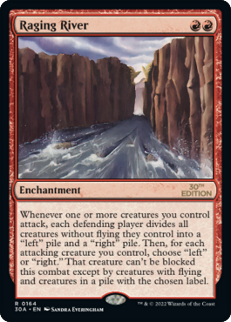 Raging River (30A-164) - 30th Anniversary Edition - Premium MTG Single from Wizards of the Coast - Just $46.49! Shop now at Game Crave Tournament Store