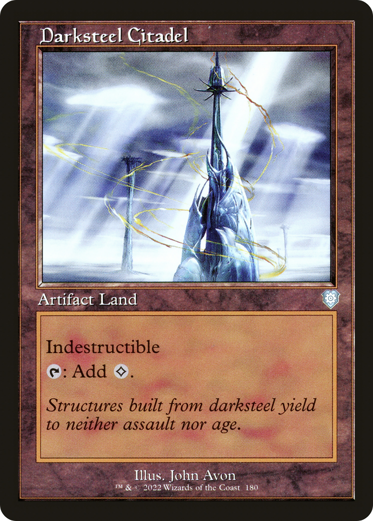 Darksteel Citadel (BRC-180) - The Brothers' War Commander - Premium MTG Single from Wizards of the Coast - Just $0.91! Shop now at Game Crave Tournament Store