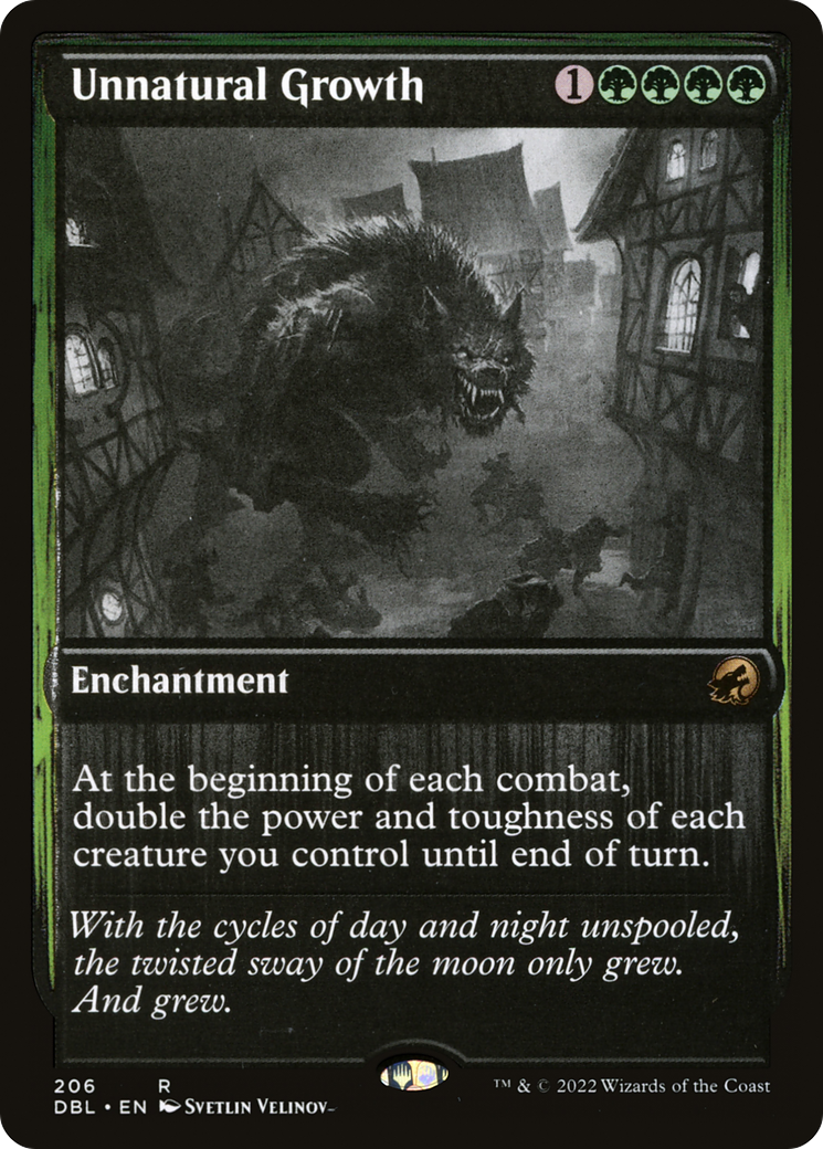 Unnatural Growth (DBL-206) - Innistrad: Double Feature - Premium MTG Single from Wizards of the Coast - Just $0.85! Shop now at Game Crave Tournament Store