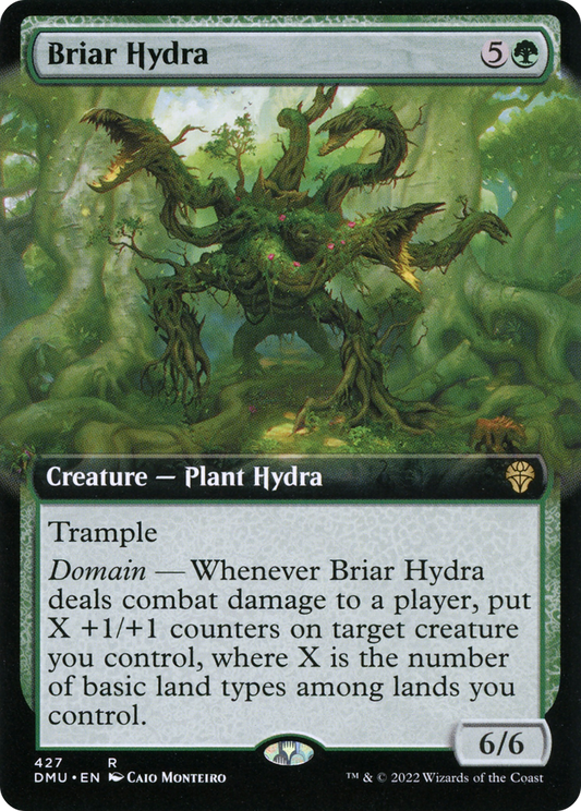 Briar Hydra (DMU-427) - Dominaria United: (Extended Art) - Premium MTG Single from Wizards of the Coast - Just $0.08! Shop now at Game Crave Tournament Store