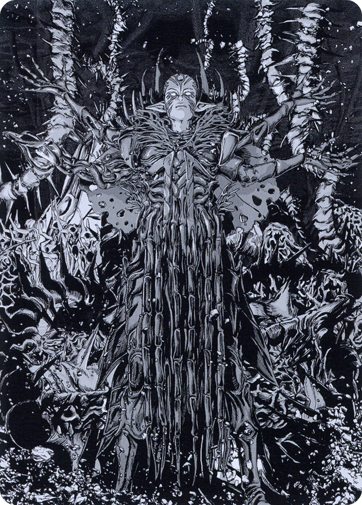 Nissa, Ascended Animist // Nissa, Ascended Animist (AONE-074) - Phyrexia: All Will Be One Art Series (Borderless) - Premium MTG Single from Wizards of the Coast - Just $0! Shop now at Game Crave Tournament Store