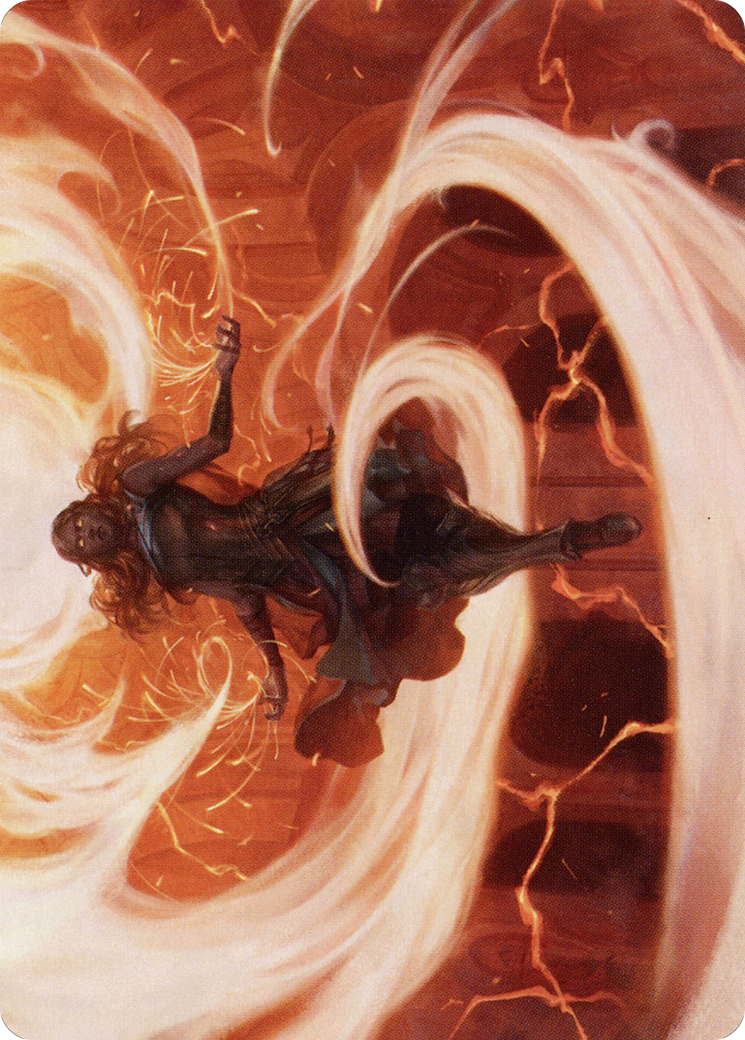 Crackle with Power // Crackle with Power (ASTX-012) - Strixhaven Art Series (Borderless) - Premium MTG Single from Wizards of the Coast - Just $0! Shop now at Game Crave Tournament Store