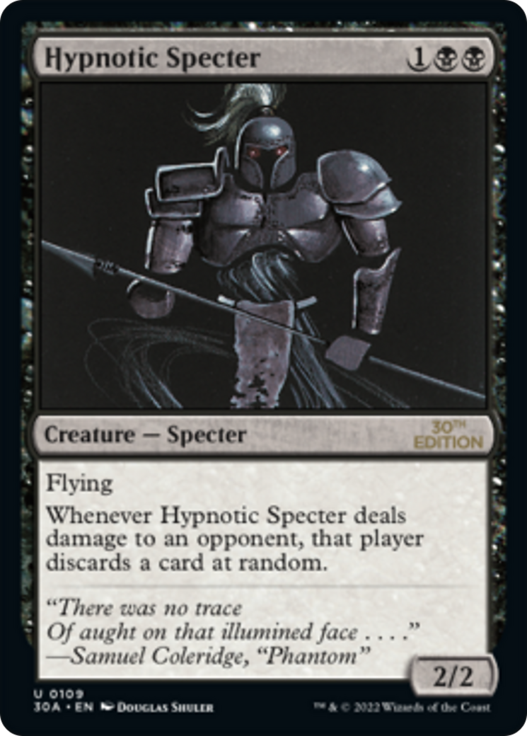 Hypnotic Specter (30A-109) - 30th Anniversary Edition - Premium MTG Single from Wizards of the Coast - Just $6.10! Shop now at Game Crave Tournament Store