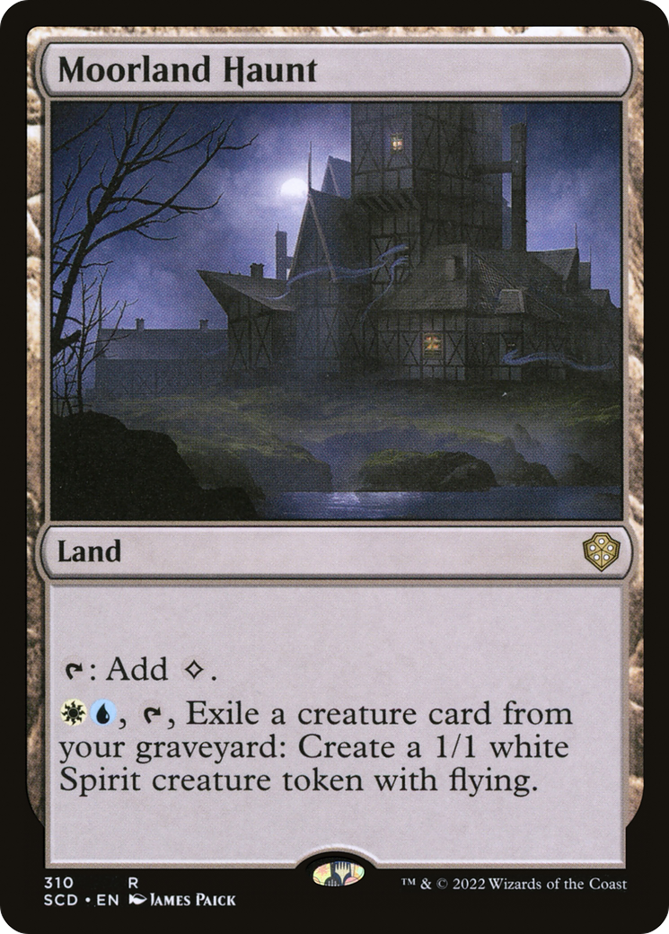 Moorland Haunt (SCD-310) - Starter Commander Decks - Premium MTG Single from Wizards of the Coast - Just $0.08! Shop now at Game Crave Tournament Store