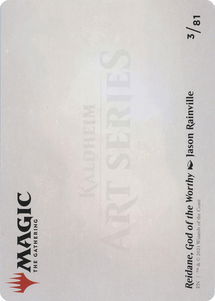 Reidane, God of the Worthy // Reidane, God of the Worthy (AKHM-003) - Kaldheim Art Series (Borderless) - Premium MTG Single from Wizards of the Coast - Just $0! Shop now at Game Crave Tournament Store