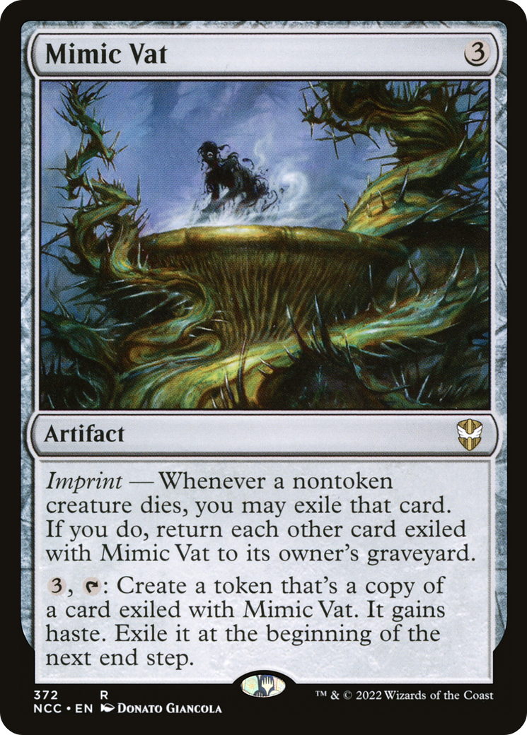 Mimic Vat (NCC-372) - New Capenna Commander - Premium MTG Single from Wizards of the Coast - Just $0.49! Shop now at Game Crave Tournament Store