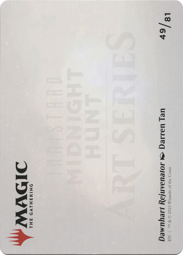 Dawnhart Rejuvenator // Dawnhart Rejuvenator (AMID-049) - Midnight Hunt Art Series (Borderless) Foil - Premium MTG Single from Wizards of the Coast - Just $0! Shop now at Game Crave Tournament Store