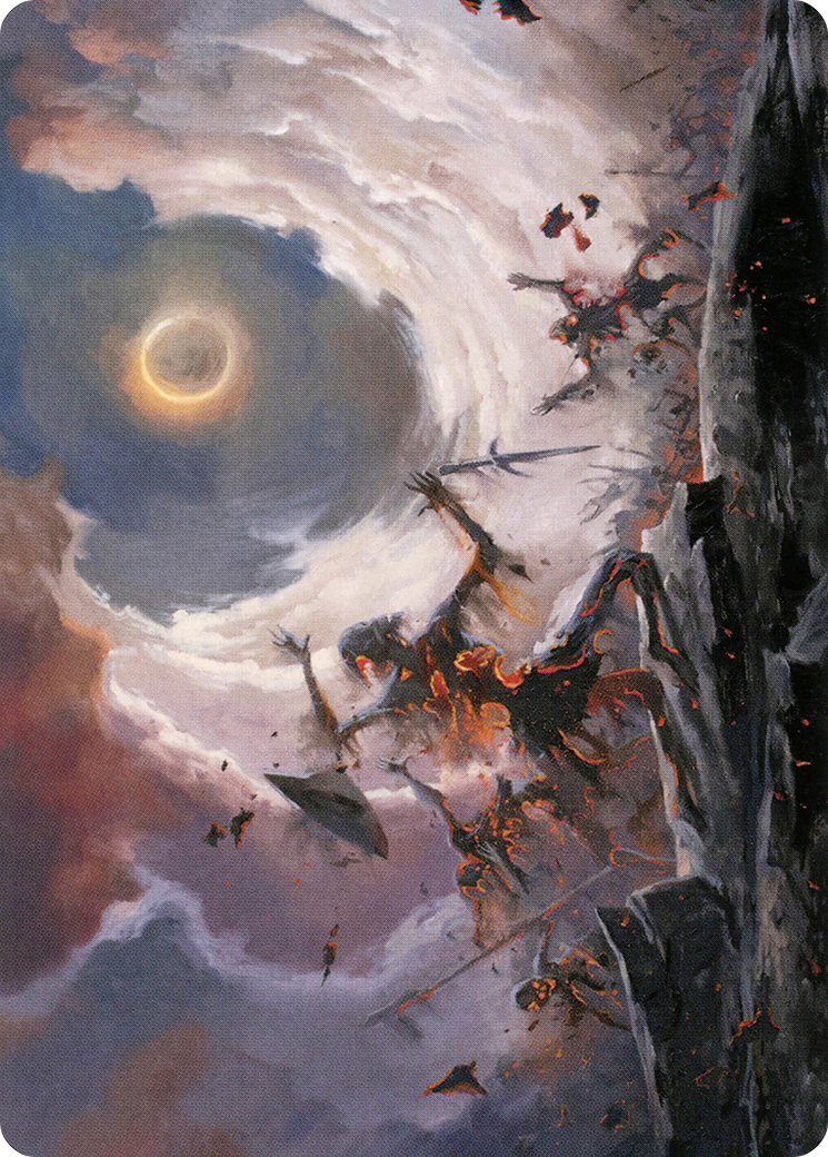Damn // Damn (AMH2-028) - Modern Horizons 2 Art Series (Borderless) - Premium MTG Single from Wizards of the Coast - Just $0! Shop now at Game Crave Tournament Store