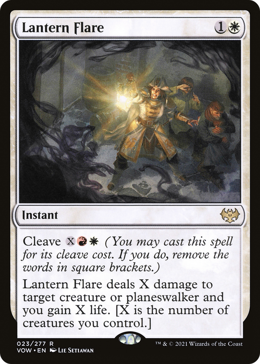 Lantern Flare (VOW-023) - Innistrad: Crimson Vow Foil - Premium MTG Single from Wizards of the Coast - Just $0.08! Shop now at Game Crave Tournament Store