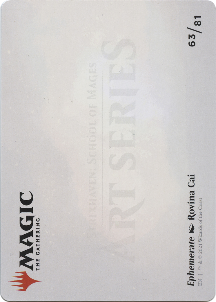 Ephemerate // Ephemerate (ASTX-063) - Strixhaven Art Series (Borderless) - Premium MTG Single from Wizards of the Coast - Just $0! Shop now at Game Crave Tournament Store