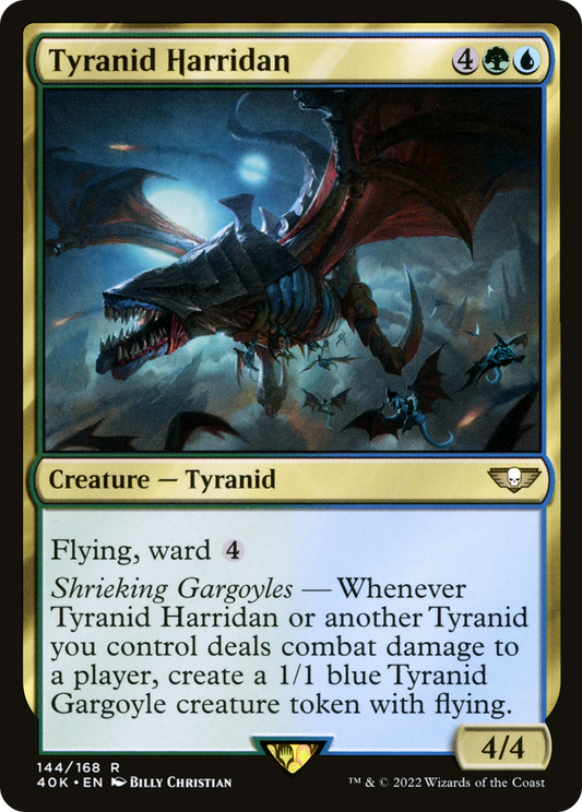 Tyranid Harridan (40K-144) - Warhammer 40,000 Commander - Premium MTG Single from Wizards of the Coast - Just $0.25! Shop now at Game Crave Tournament Store