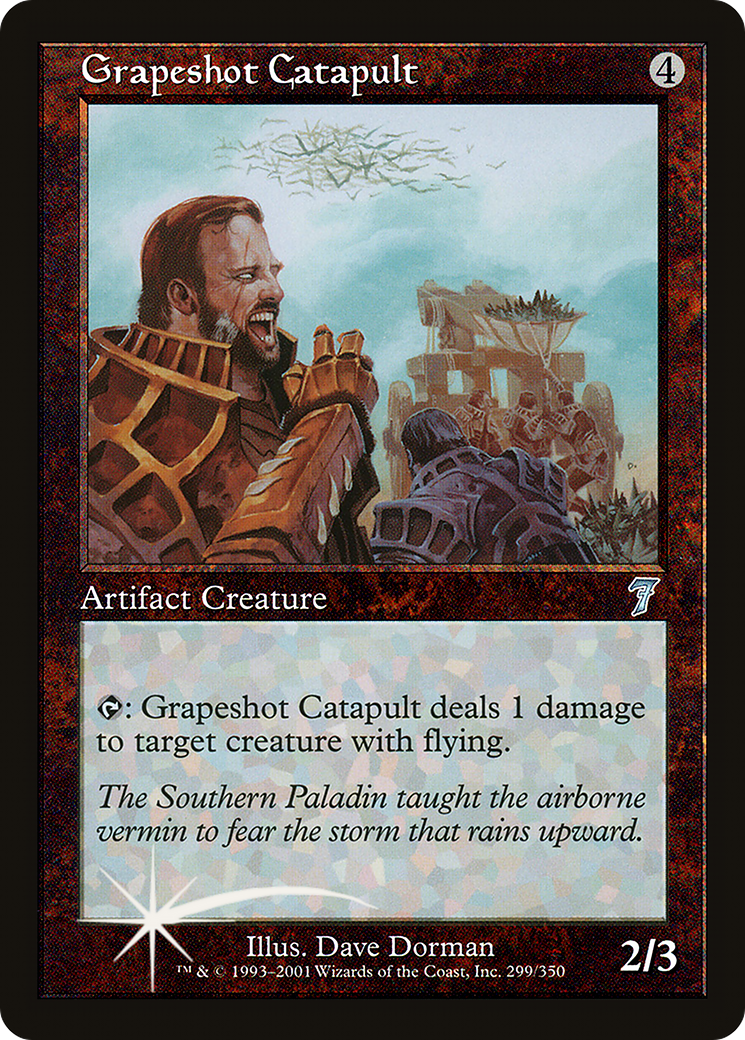 Grapeshot Catapult (7ED-299★) - Seventh Edition Foil - Premium MTG Single from Wizards of the Coast - Just $4.26! Shop now at Game Crave Tournament Store