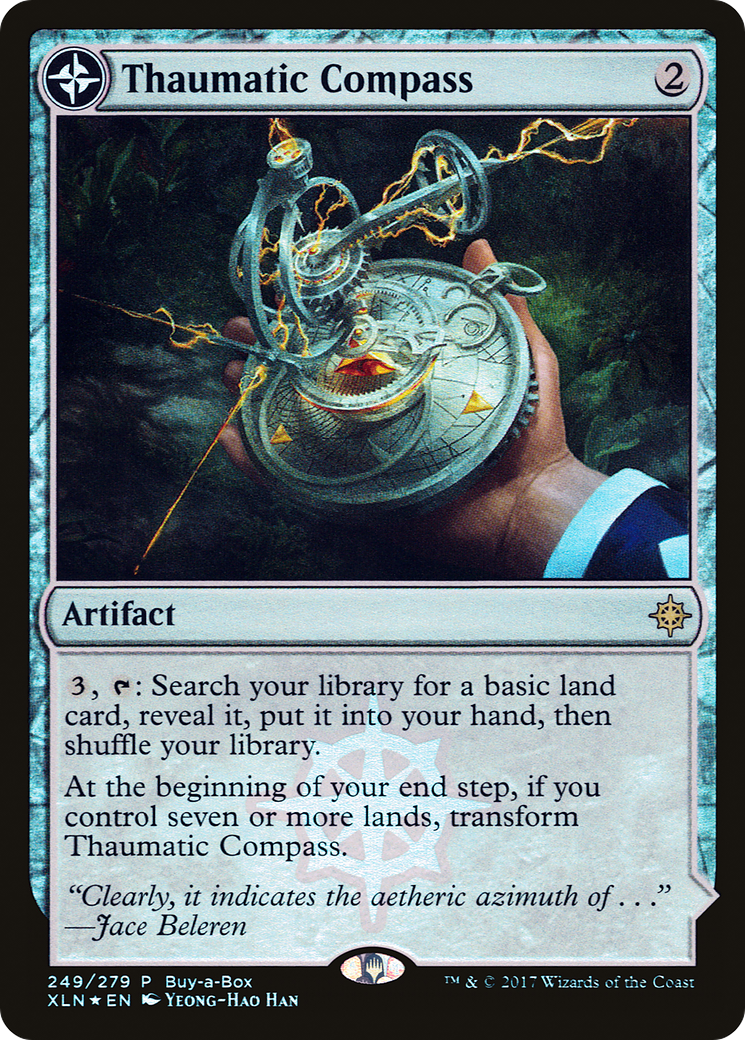Thaumatic Compass // Spires of Orazca (PXTC-249) - XLN Treasure Chest: (compasslanddfc) Foil - Premium MTG Single from Wizards of the Coast - Just $1.51! Shop now at Game Crave Tournament Store