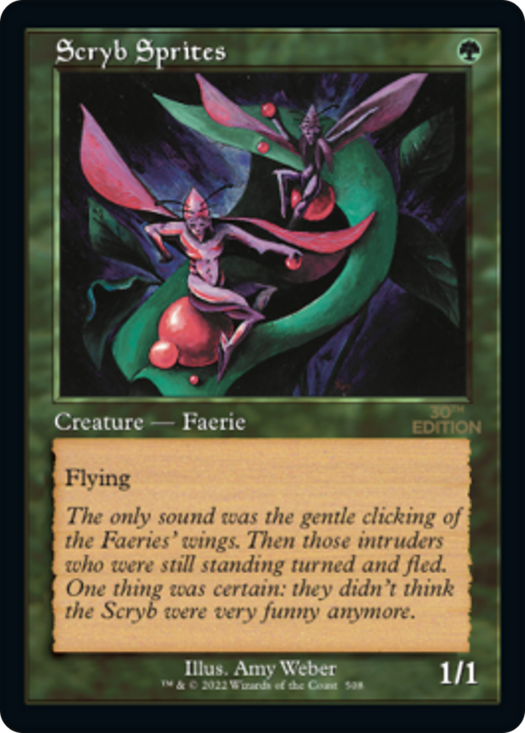 Scryb Sprites (30A-508) - 30th Anniversary Edition - Premium MTG Single from Wizards of the Coast - Just $3.70! Shop now at Game Crave Tournament Store