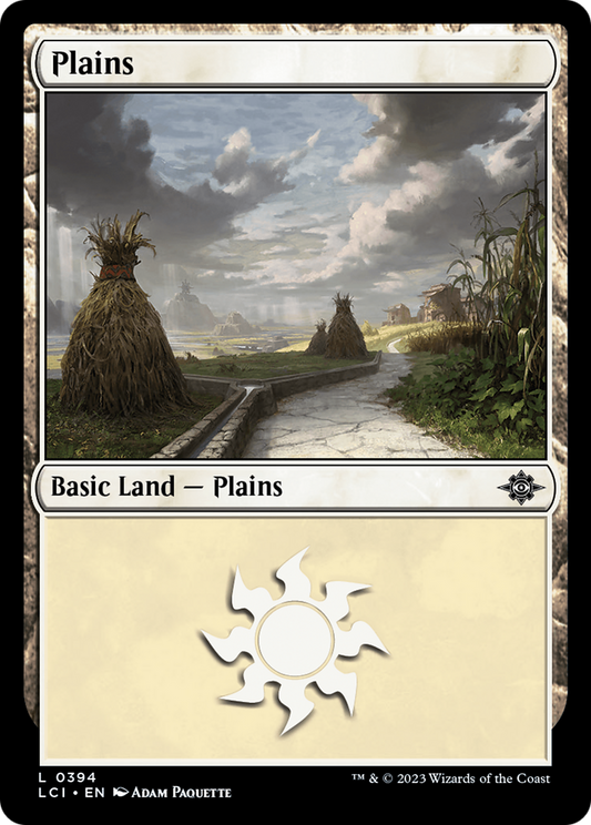 Plains (LCI-394) - The Lost Caverns of Ixalan Foil - Premium MTG Single from Wizards of the Coast - Just $0.08! Shop now at Game Crave Tournament Store