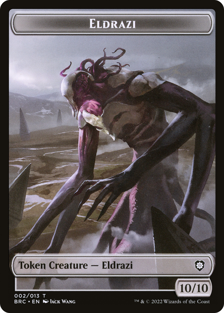 Eldrazi (TBRC-002) - The Brothers' War Commander Tokens Foil - Premium MTG Single from Wizards of the Coast - Just $0! Shop now at Game Crave Tournament Store