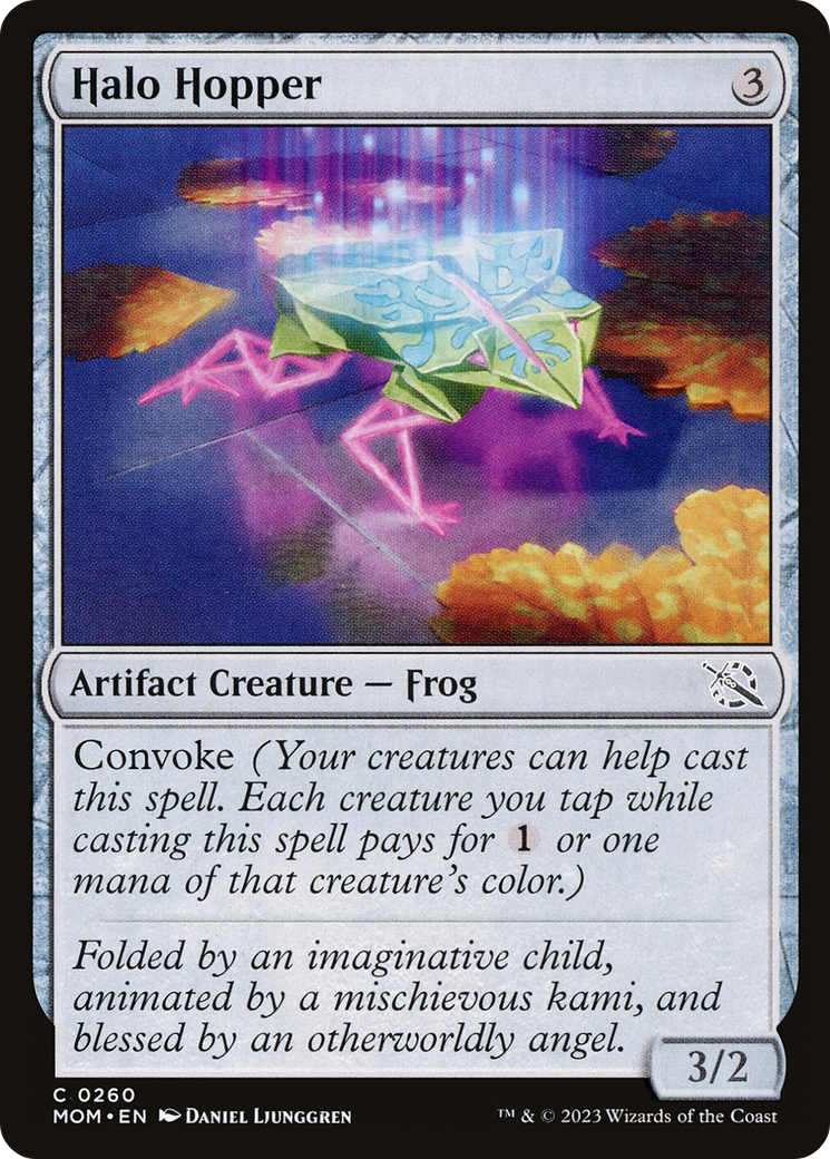 Halo Hopper (MOM-260) - March of the Machine Foil - Premium MTG Single from Wizards of the Coast - Just $0.08! Shop now at Game Crave Tournament Store