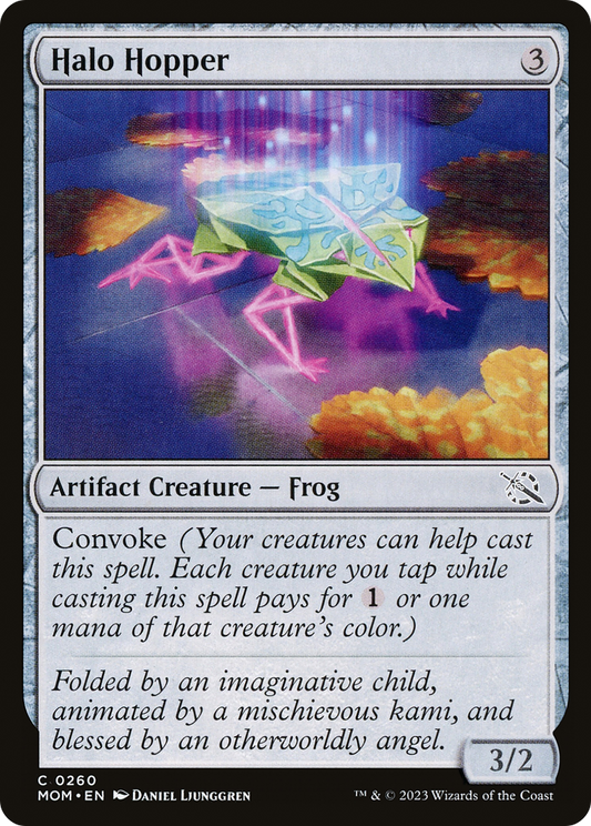 Halo Hopper (MOM-260) - March of the Machine Foil - Premium MTG Single from Wizards of the Coast - Just $0.08! Shop now at Game Crave Tournament Store