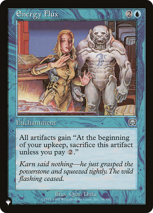 Energy Flux (PLIST-901) - The List - Premium MTG Single from Wizards of the Coast - Just $0.25! Shop now at Game Crave Tournament Store