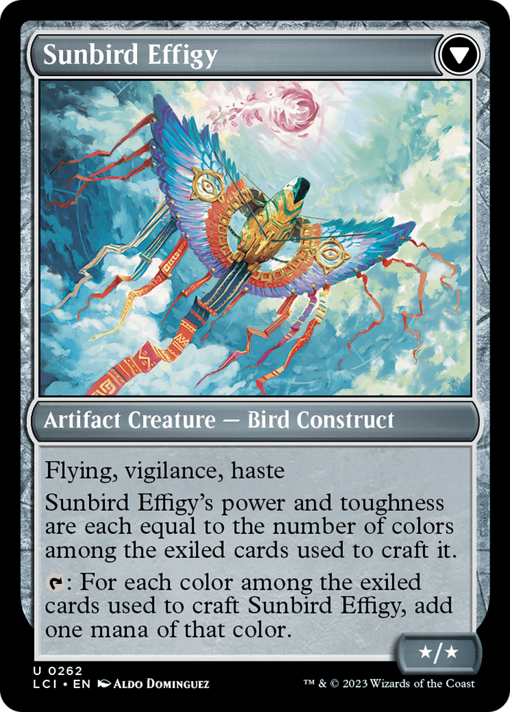 Sunbird Standard // Sunbird Effigy (LCI-262) - The Lost Caverns of Ixalan - Premium MTG Single from Wizards of the Coast - Just $0.08! Shop now at Game Crave Tournament Store