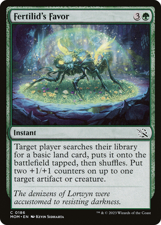 Fertilid's Favor (MOM-186) - March of the Machine - Premium MTG Single from Wizards of the Coast - Just $0.08! Shop now at Game Crave Tournament Store