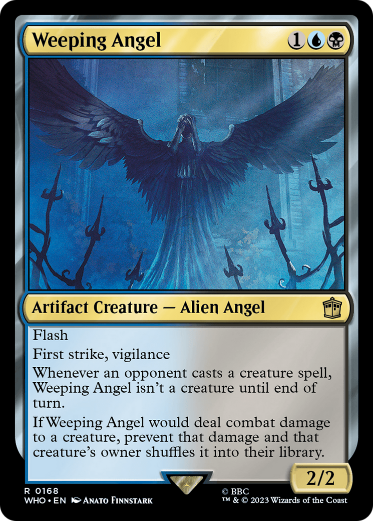 Weeping Angel (WHO-168) - Doctor Who - Premium MTG Single from Wizards of the Coast - Just $0.25! Shop now at Game Crave Tournament Store