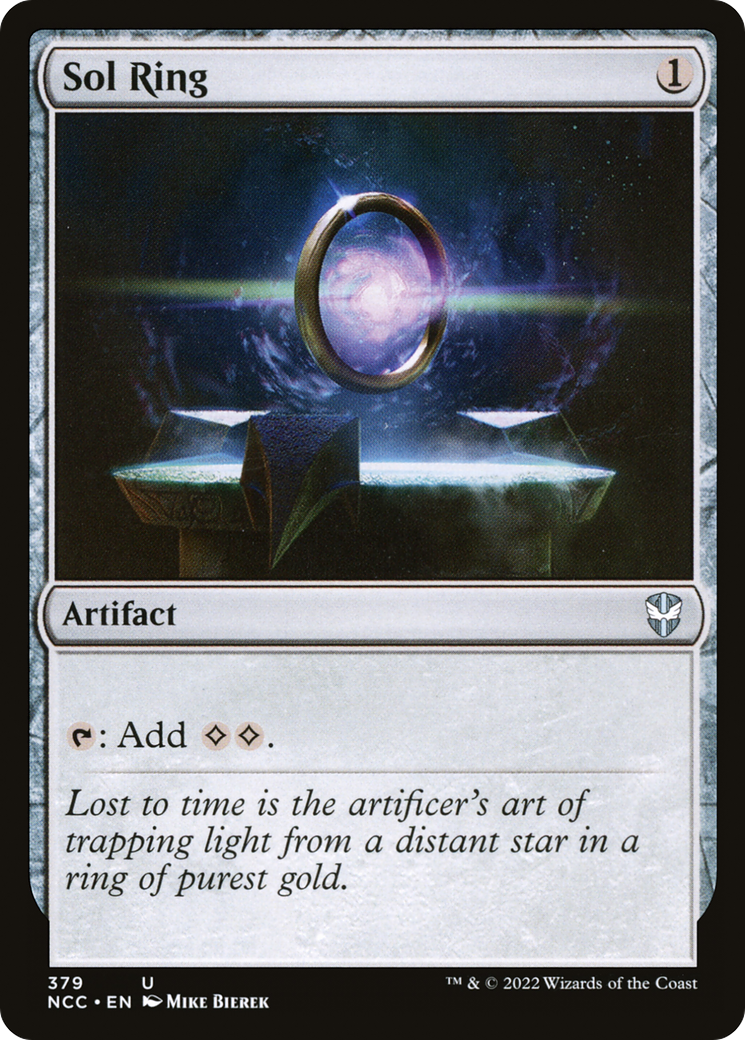 Sol Ring (NCC-379) - New Capenna Commander - Premium MTG Single from Wizards of the Coast - Just $1.29! Shop now at Game Crave Tournament Store