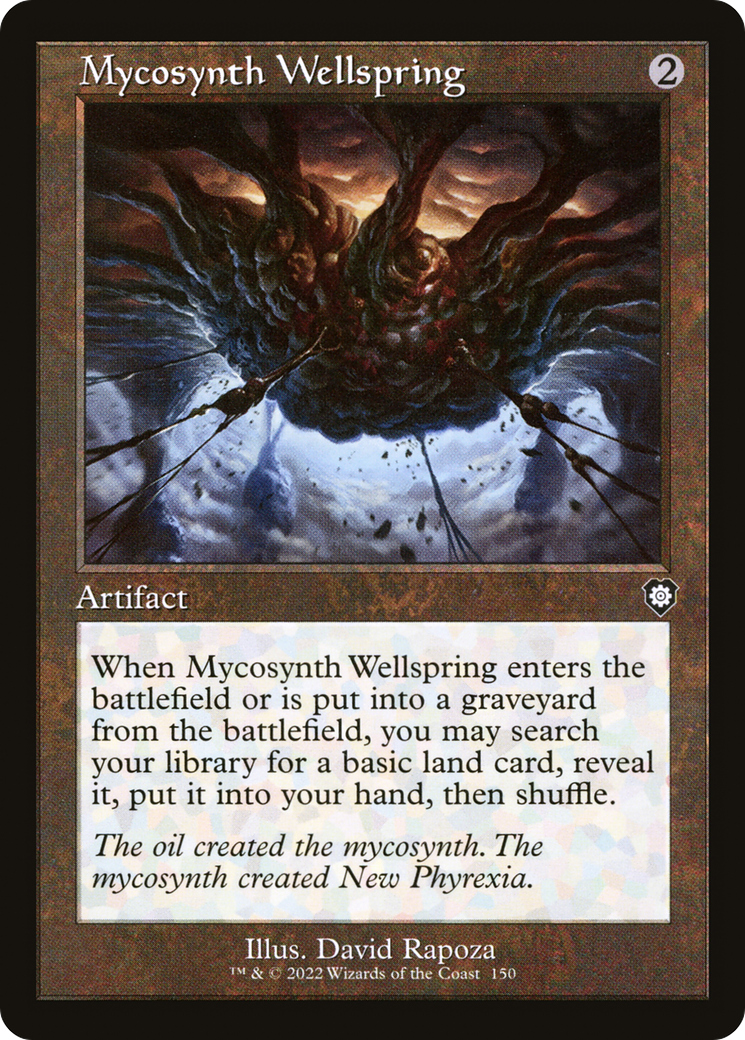 Mycosynth Wellspring (BRC-150) - The Brothers' War Commander - Premium MTG Single from Wizards of the Coast - Just $0.08! Shop now at Game Crave Tournament Store