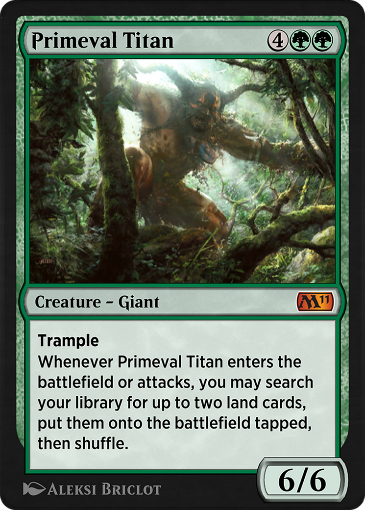 Primeval Titan (HA7-012) - Historic Anthology 7 - Premium MTG Single from Wizards of the Coast - Just $0! Shop now at Game Crave Tournament Store