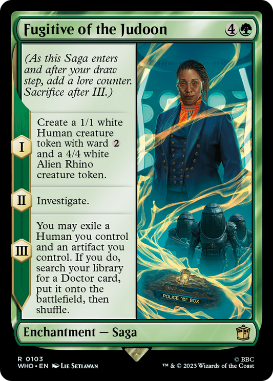 Fugitive of the Judoon (WHO-103) - Doctor Who - Premium MTG Single from Wizards of the Coast - Just $0.25! Shop now at Game Crave Tournament Store