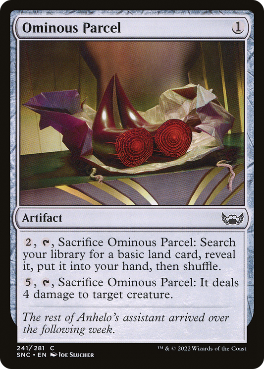 Ominous Parcel (SNC-241) - Streets of New Capenna - Premium MTG Single from Wizards of the Coast - Just $0.08! Shop now at Game Crave Tournament Store