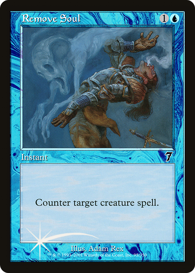 Remove Soul (7ED-95★) - Seventh Edition Foil - Premium MTG Single from Wizards of the Coast - Just $3.97! Shop now at Game Crave Tournament Store