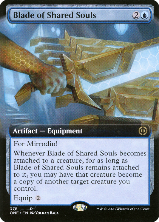 Blade of Shared Souls (ONE-378) - Phyrexia: All Will Be One: (Extended Art) - Premium MTG Single from Wizards of the Coast - Just $0.08! Shop now at Game Crave Tournament Store