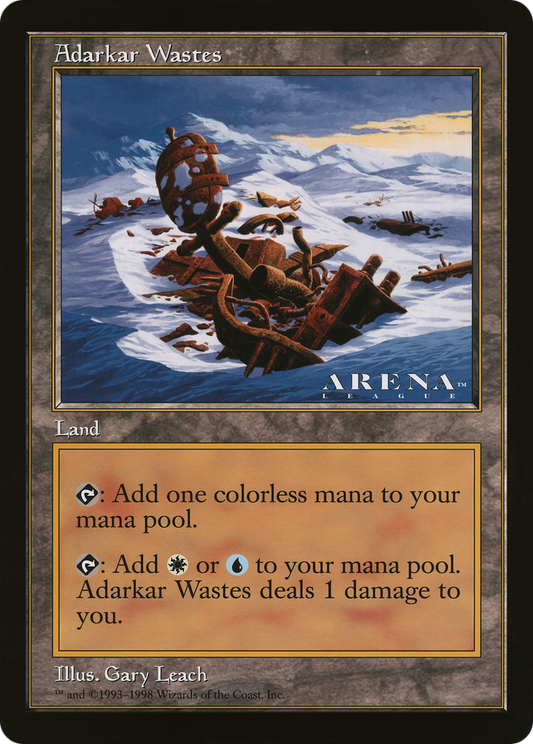 Adarkar Wastes (OLEP-026) - Oversized League Prizes - Premium MTG Single from Wizards of the Coast - Just $0! Shop now at Game Crave Tournament Store