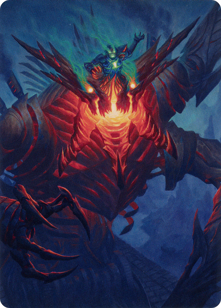 Mishra, Lost to Phyrexia // Mishra, Lost to Phyrexia (ABRO-038) - The Brothers' War Art Series (Borderless) - Premium MTG Single from Wizards of the Coast - Just $0! Shop now at Game Crave Tournament Store