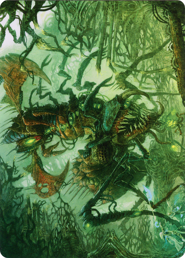 Skyscythe Engulfer // Skyscythe Engulfer (AONE-042) - Phyrexia: All Will Be One Art Series (Borderless) - Premium MTG Single from Wizards of the Coast - Just $0! Shop now at Game Crave Tournament Store
