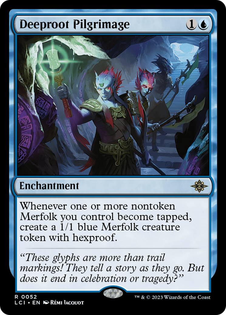 Deeproot Pilgrimage (LCI-052) - The Lost Caverns of Ixalan Foil - Premium MTG Single from Wizards of the Coast - Just $0.17! Shop now at Game Crave Tournament Store