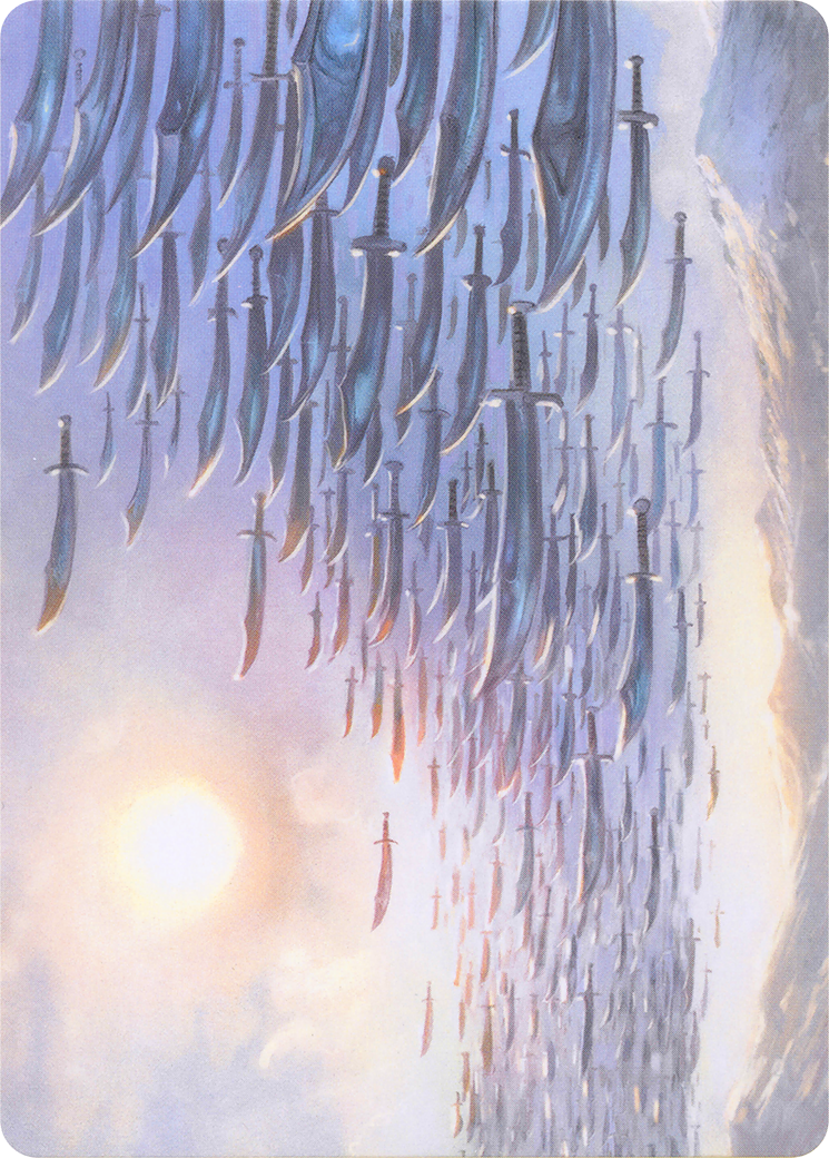 Wall of One Thousand Cuts // Wall of One Thousand Cuts (AMH1-049) - Modern Horizons Art Series (Borderless) - Premium MTG Single from Wizards of the Coast - Just $0! Shop now at Game Crave Tournament Store