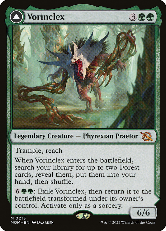 Vorinclex // The Grand Evolution (MOM-213) - March of the Machine - Premium MTG Single from Wizards of the Coast - Just $1.80! Shop now at Game Crave Tournament Store