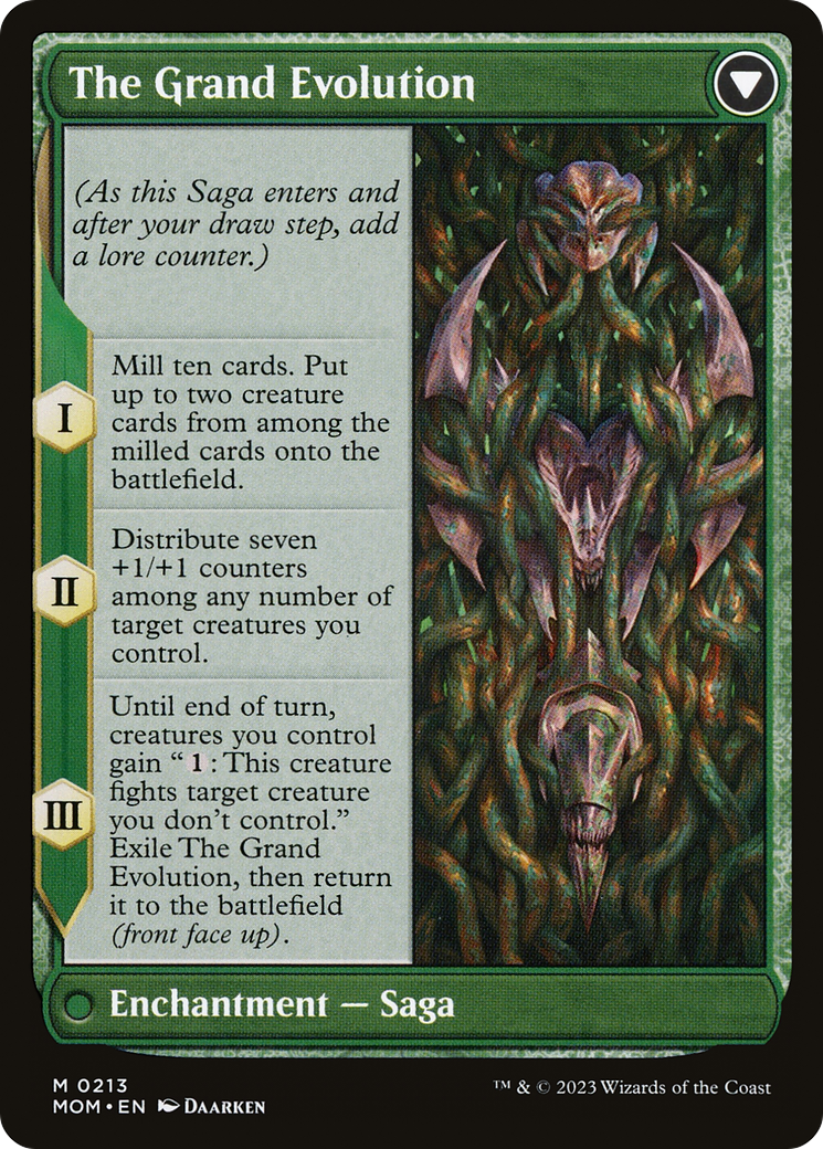 Vorinclex // The Grand Evolution (MOM-213) - March of the Machine - Premium MTG Single from Wizards of the Coast - Just $1.80! Shop now at Game Crave Tournament Store